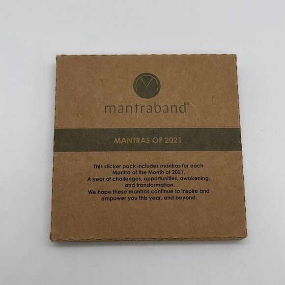 NWT MantraBand MANTRAS OF 2021 Sticker Pack - Picture 2 of 5